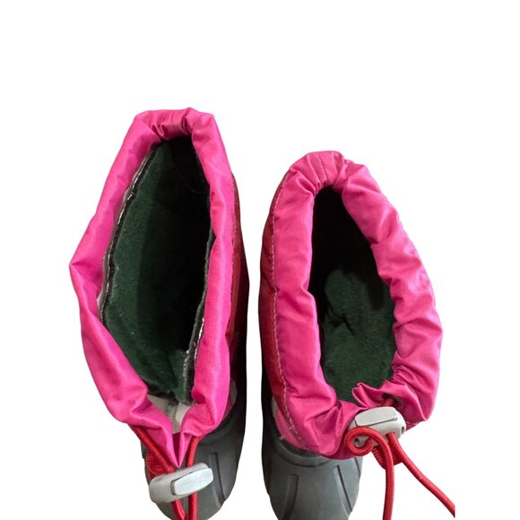 Sorel Womens Red Pink black Waterproof Winter Boots Size 5 SKU8110 - Picture 9 of 12